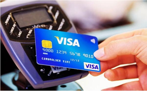 Visa Pay, card and card reader