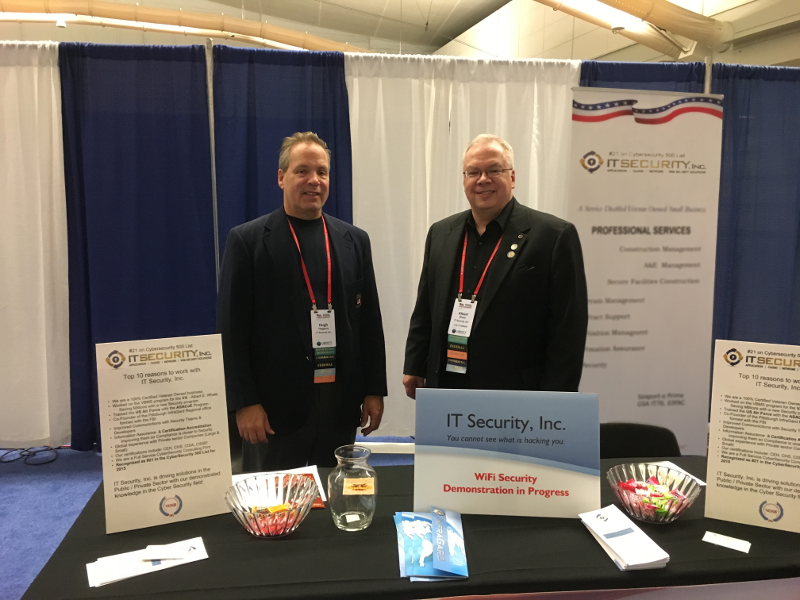 Hugh and Albert at the Small Business Show for VA in Pittsburgh, PA